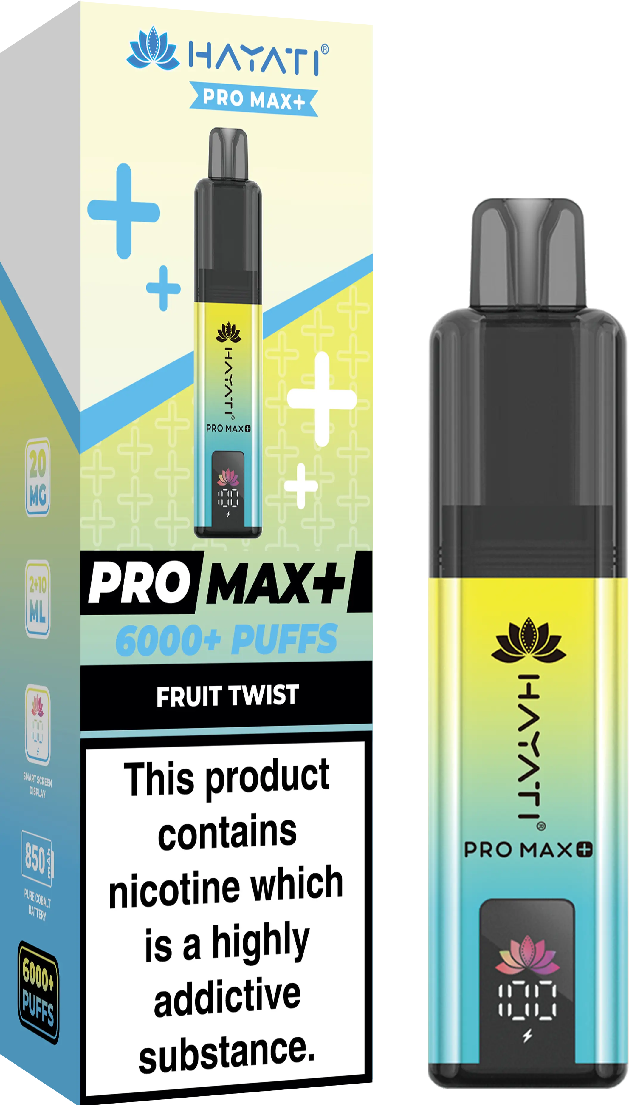 Hayati Pro Max+ 6000 Puff Pod Kit Hayati