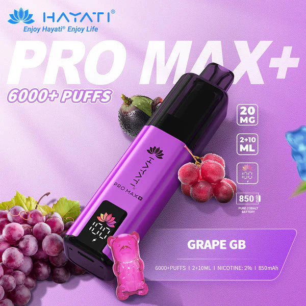 Hayati Pro Max+ 6000 Puff Pod Kit Hayati