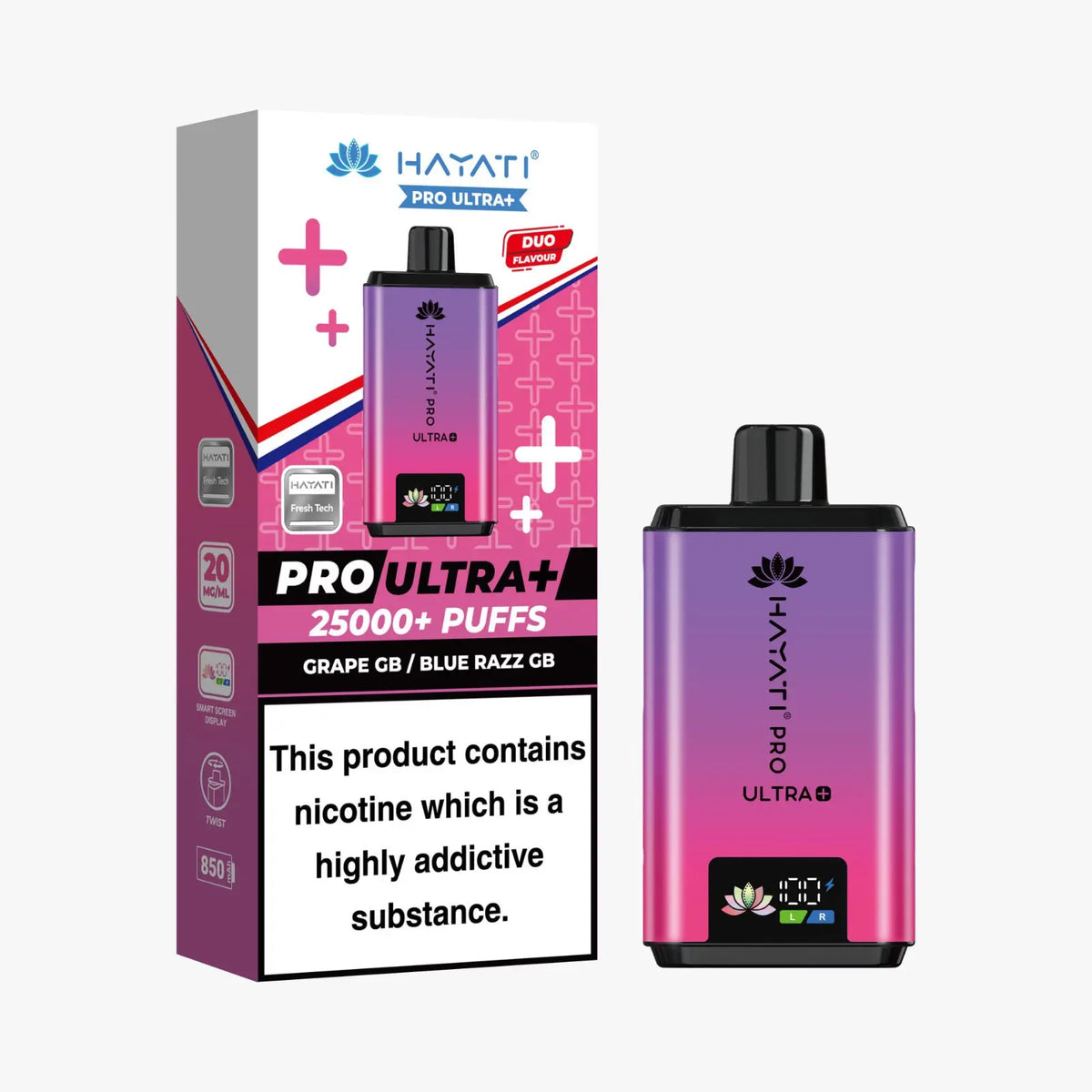 Hayati Pro Ultra Plus 25K Prefilled Vape Kit