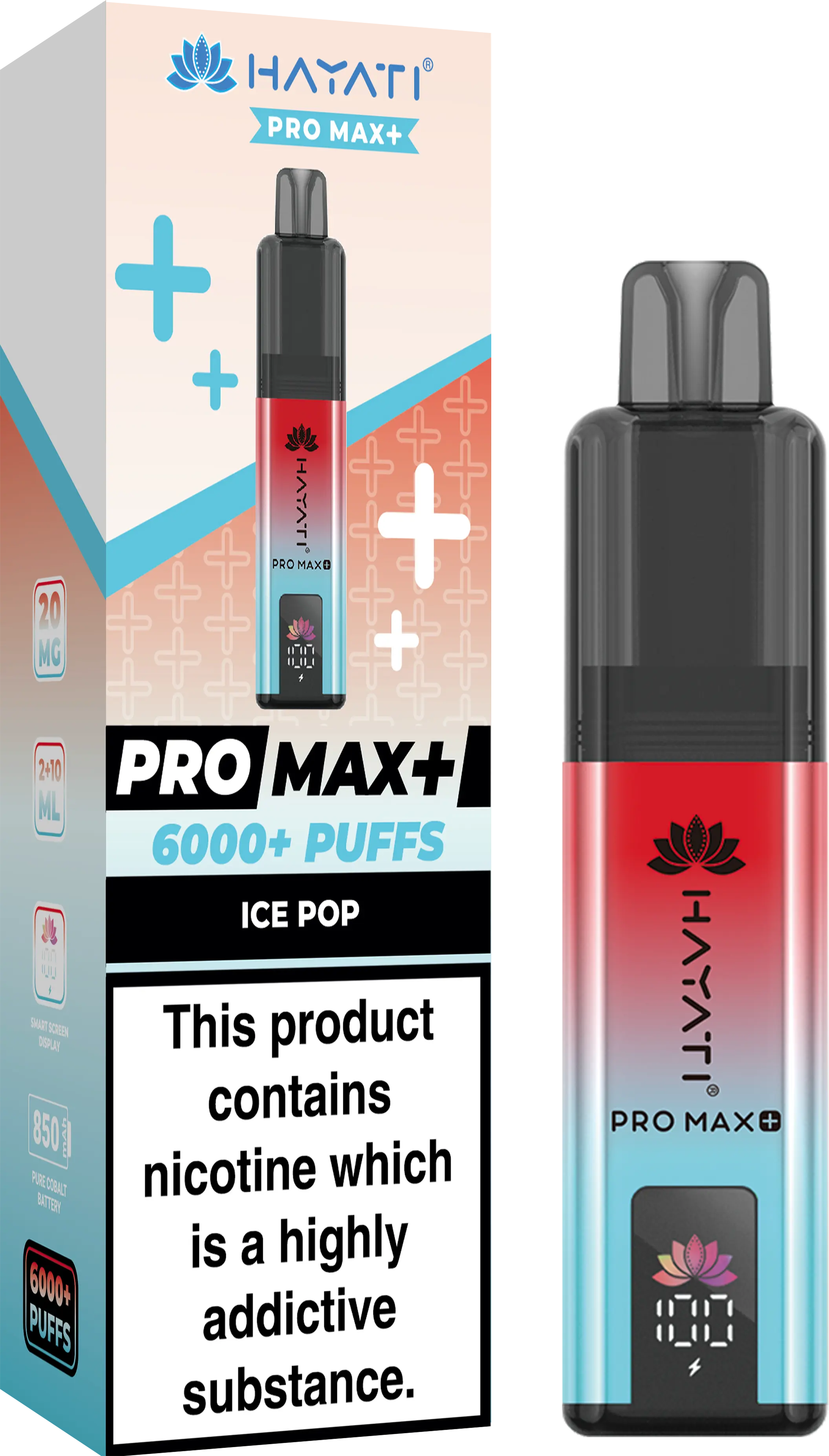 Hayati Pro Max+ 6000 Puff Pod Kit Hayati