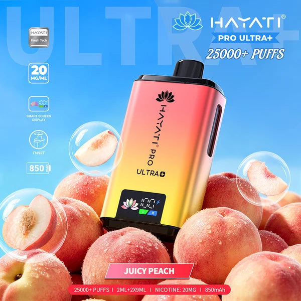 Hayati Pro Ultra Plus 25K Prefilled Vape Kit