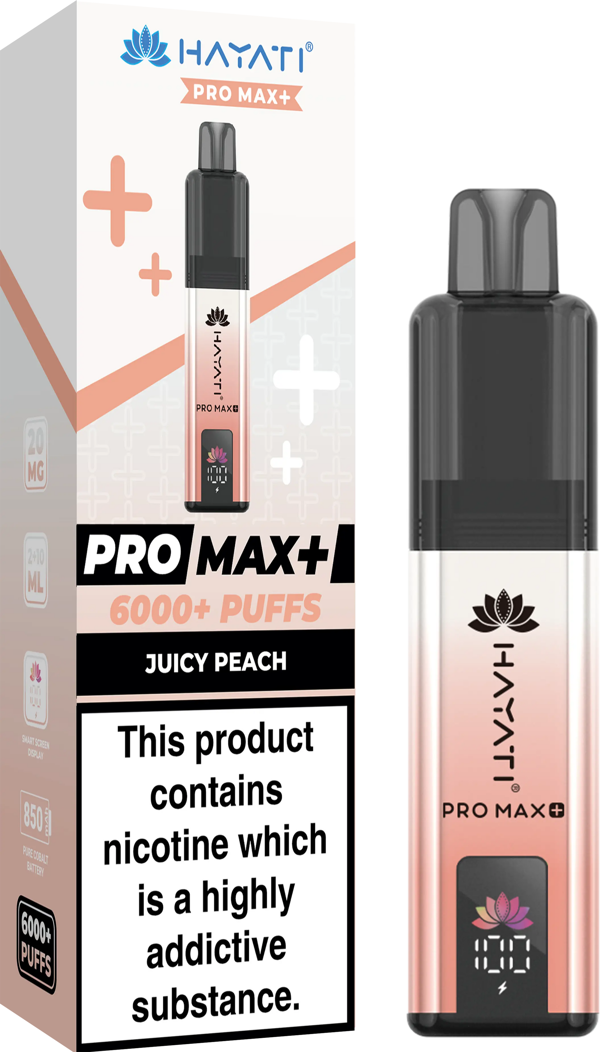 Hayati Pro Max+ 6000 Puff Pod Kit Hayati