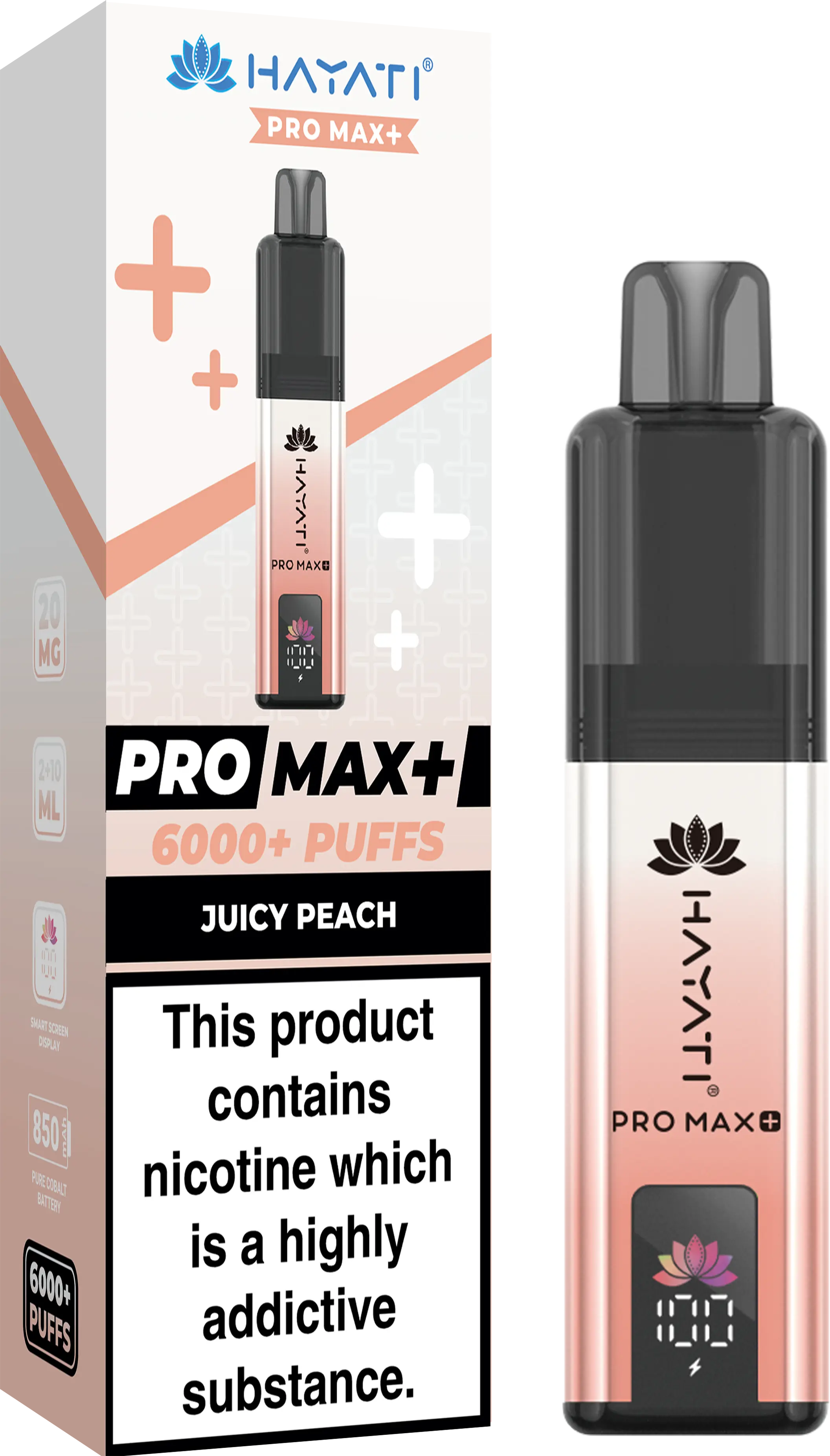 Hayati Pro Max+ 6000 Puff Pod Kit Hayati
