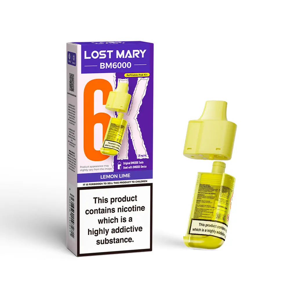 Lost Mary BM6000 Prefilled Pod 20mg Lost Mary