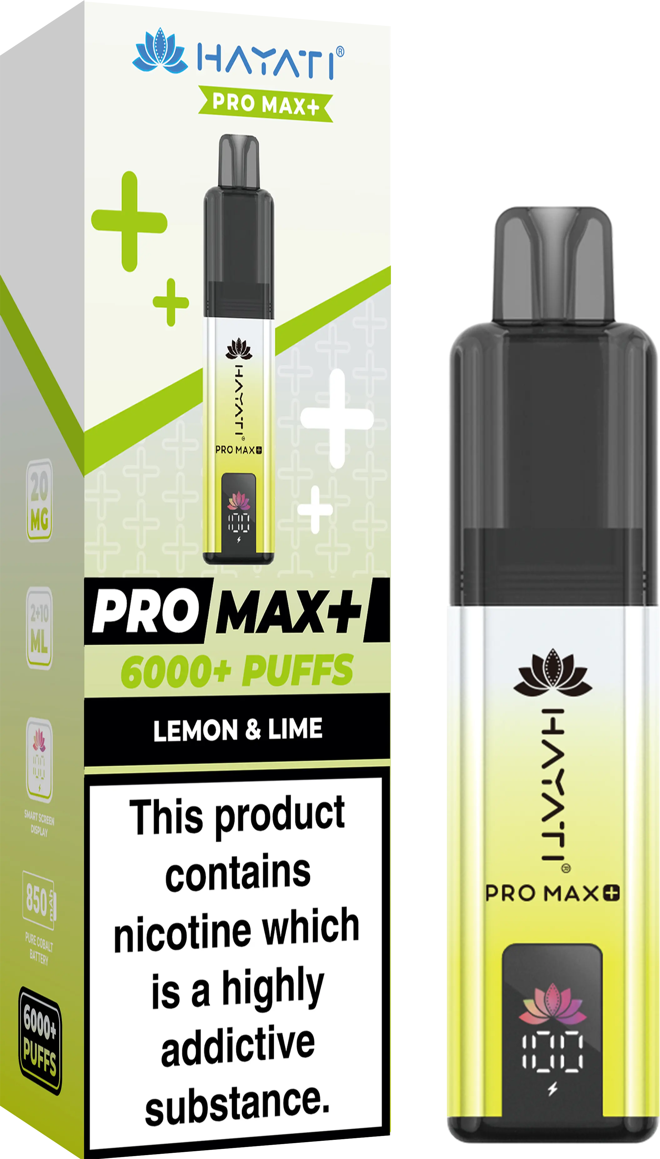 Hayati Pro Max+ 6000 Puff Pod Kit Hayati