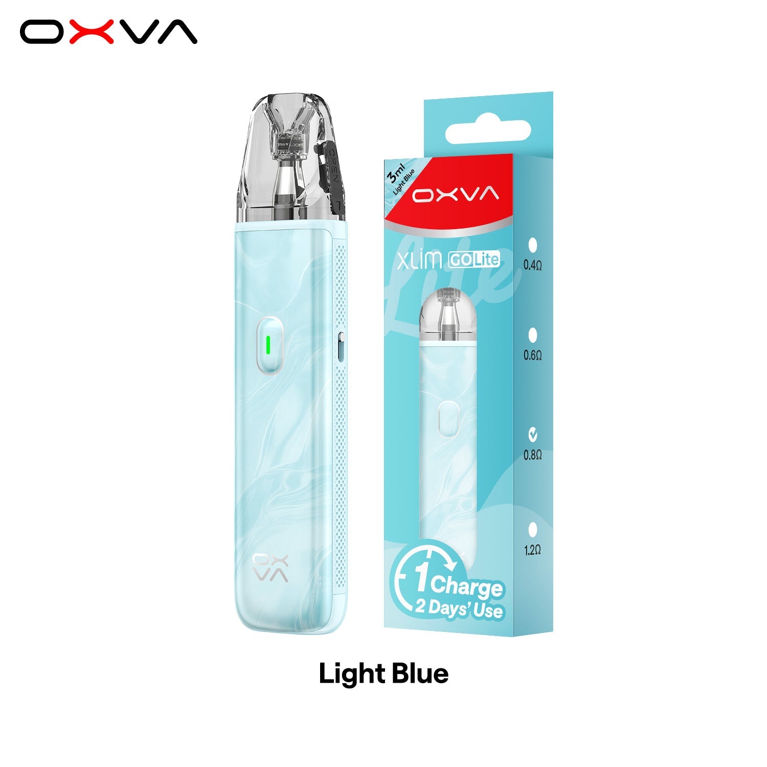 Oxva Xlim GO Lite Pod Kit Light Blue
