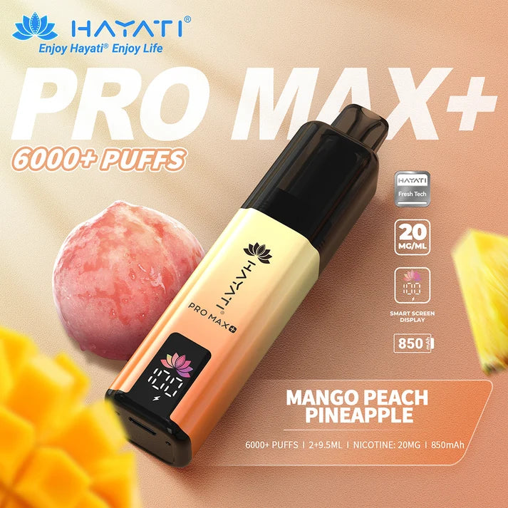 Hayati Pro Max+ 6000 Puff Pod Kit