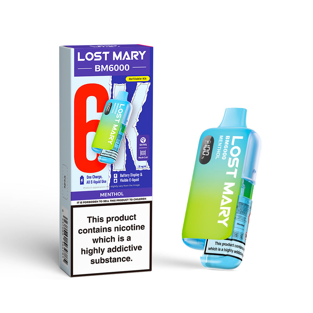 Lost Mary BM6000 Pod Rechargeable Kit
