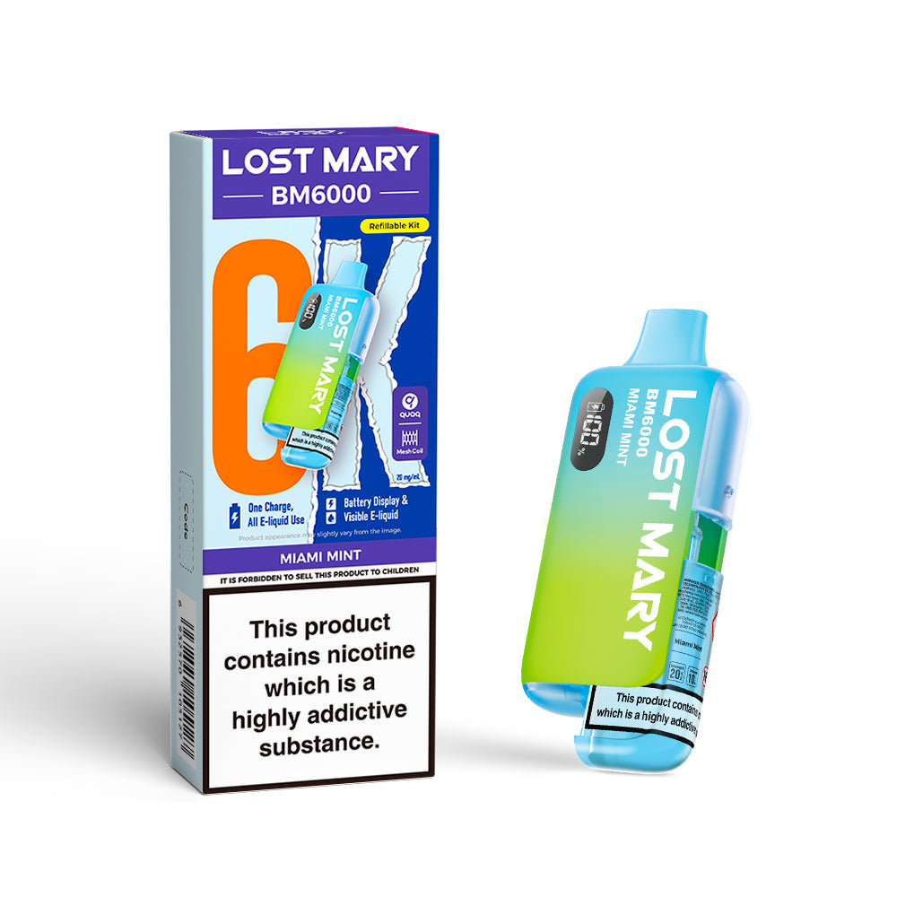 Lost Mary BM6000 Pod Rechargeable Kit