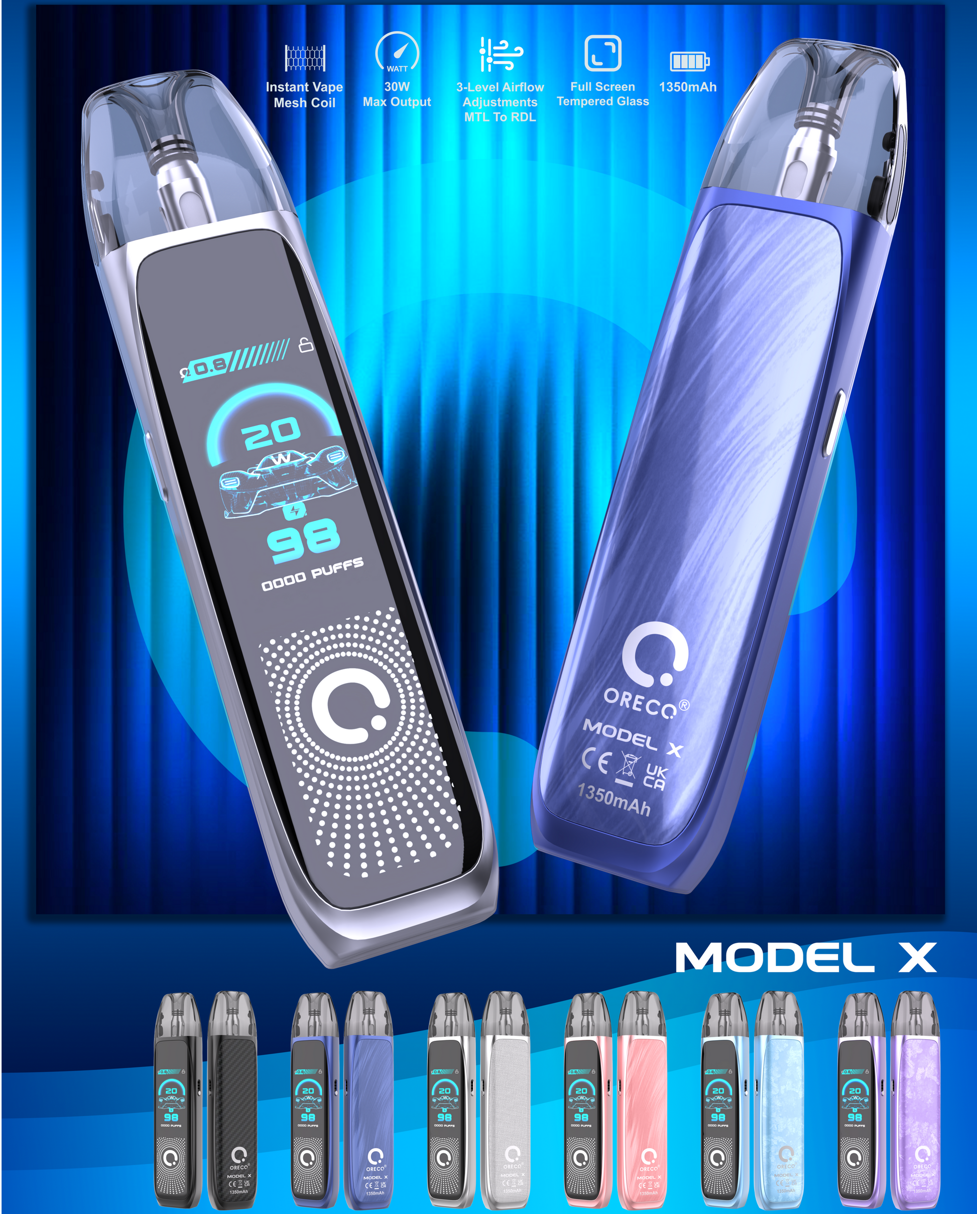 Oreco Model X Pod Kit Oreco