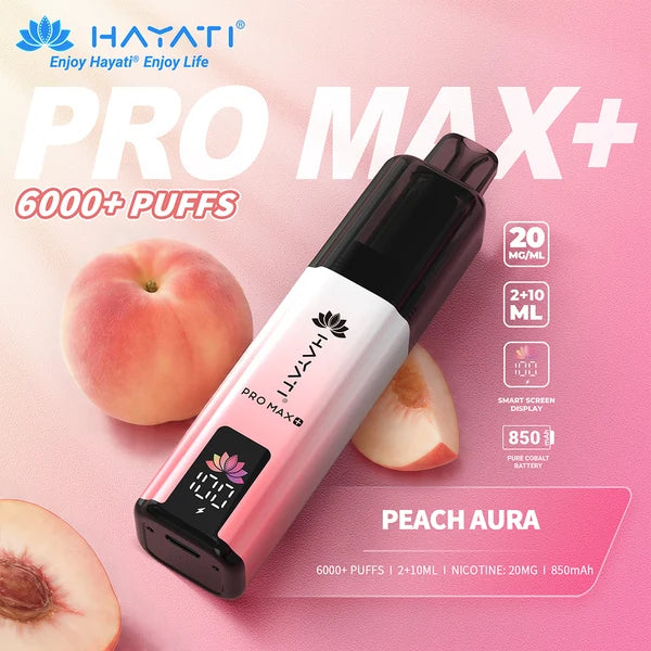 Hayati Pro Max+ 6000 Puff Pod Kit