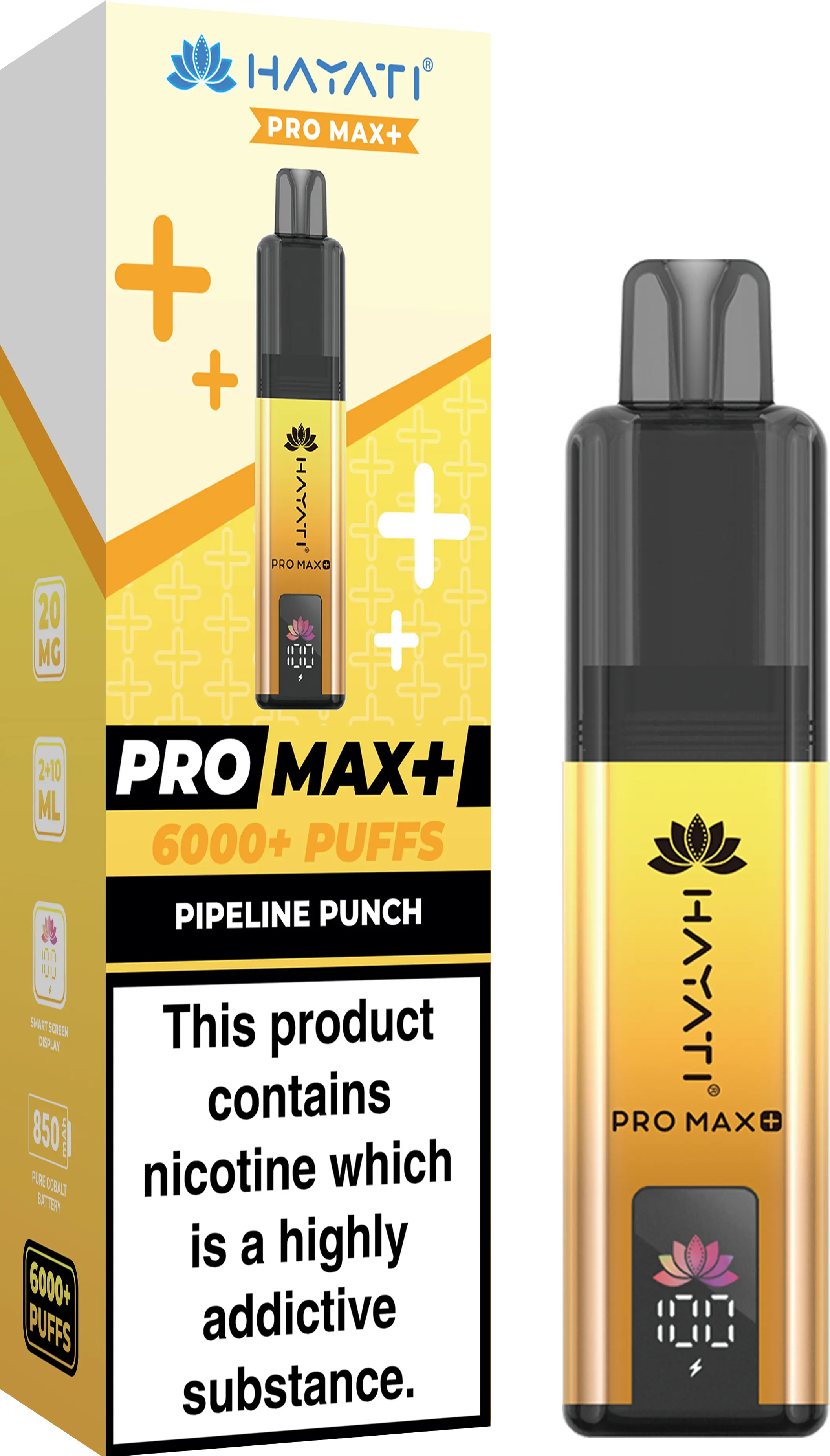 Hayati Pro Max+ 6000 Puff Pod Kit Hayati