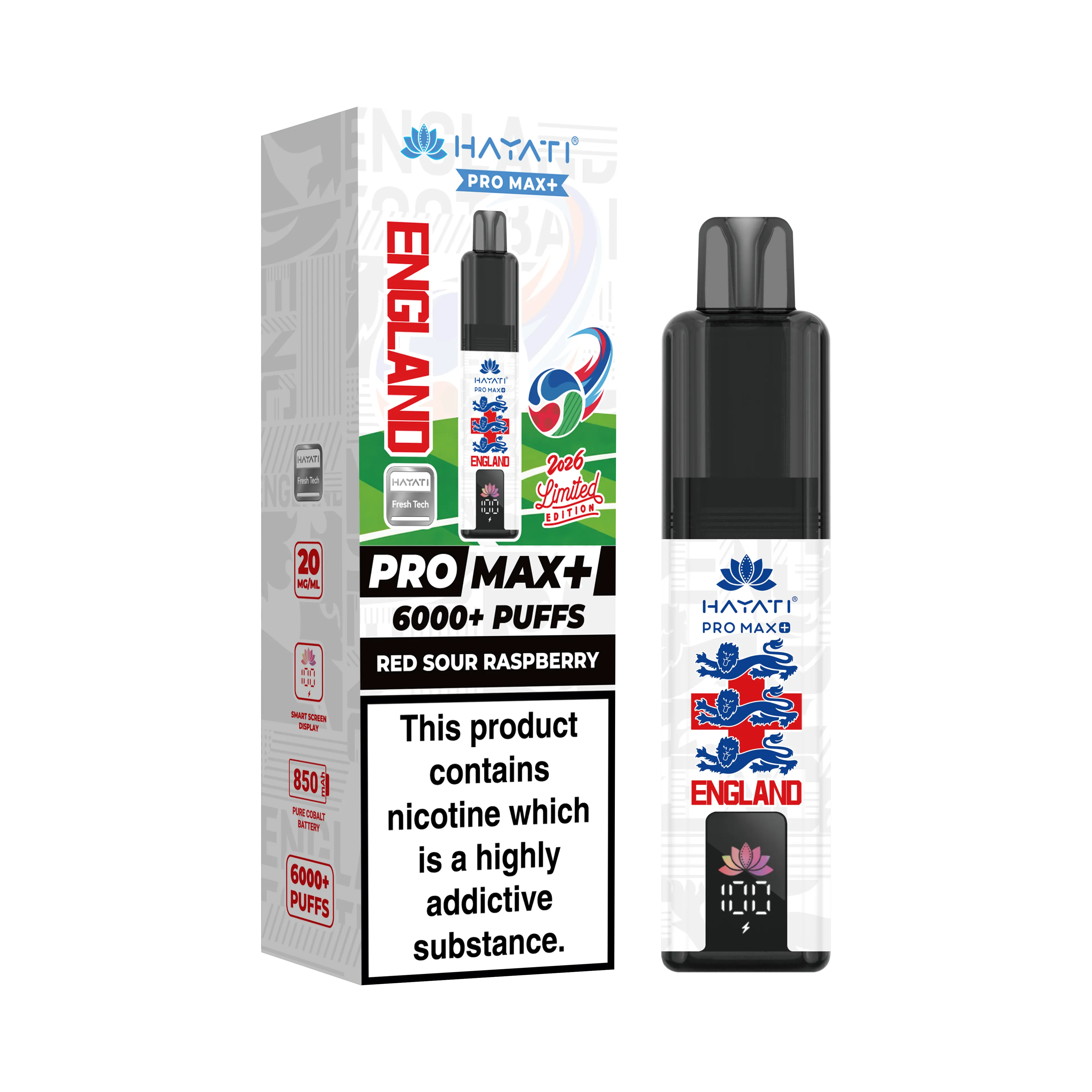 Hayati® Pro Max+ World Cup Limited Edition (England) Hayati