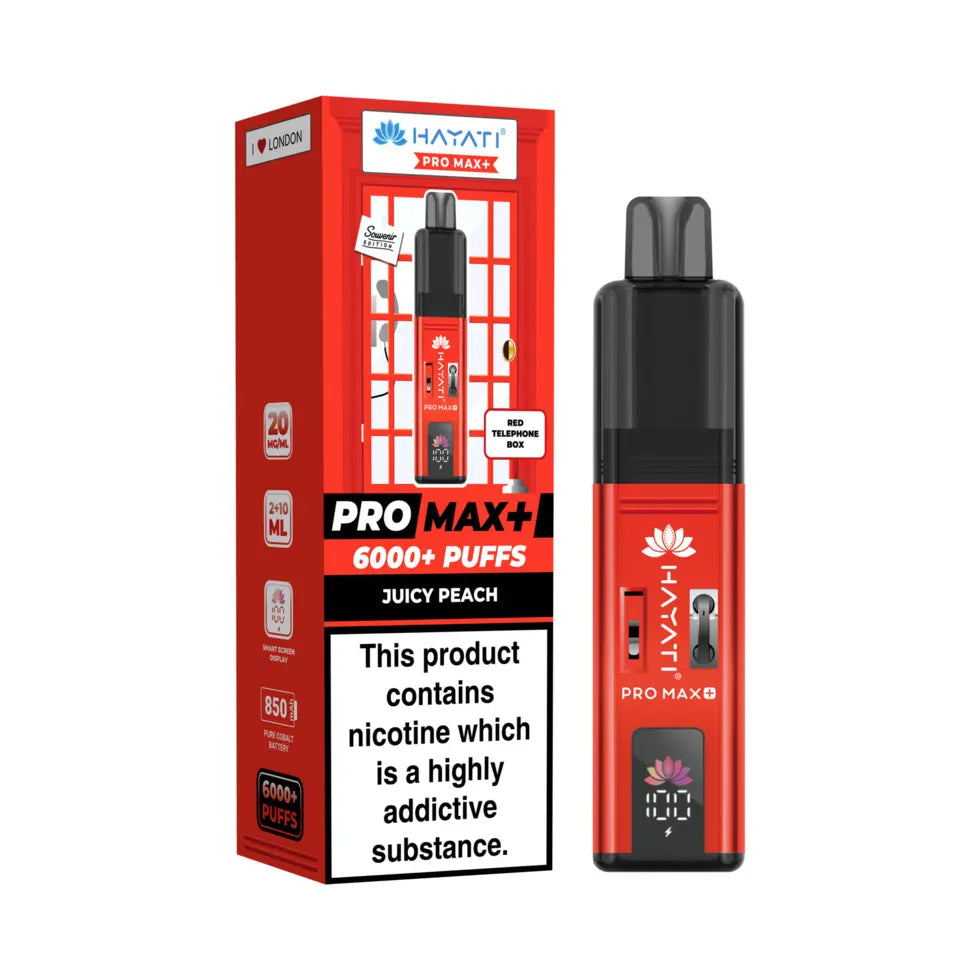 Hayati Pro Max+ 6000 Puff Pod Kit Hayati