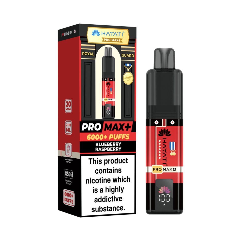 Hayati Pro Max+ 6000 Puff Pod Kit