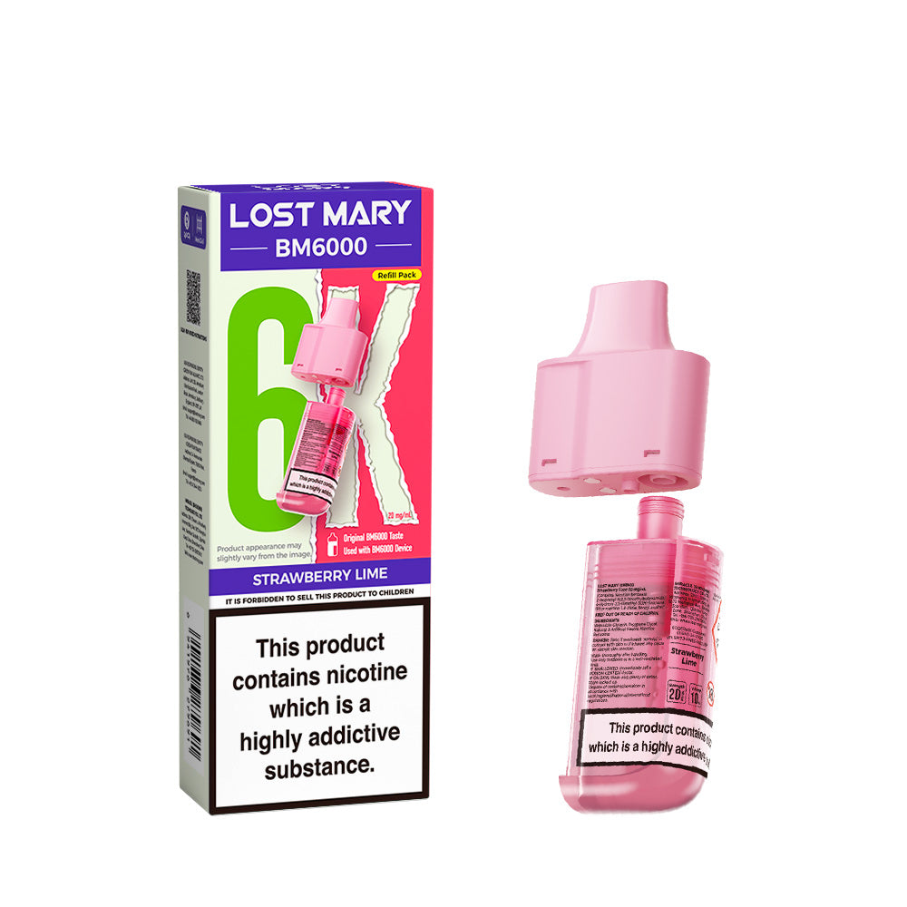 Lost Mary BM6000 Prefilled Pod 20mg Lost Mary
