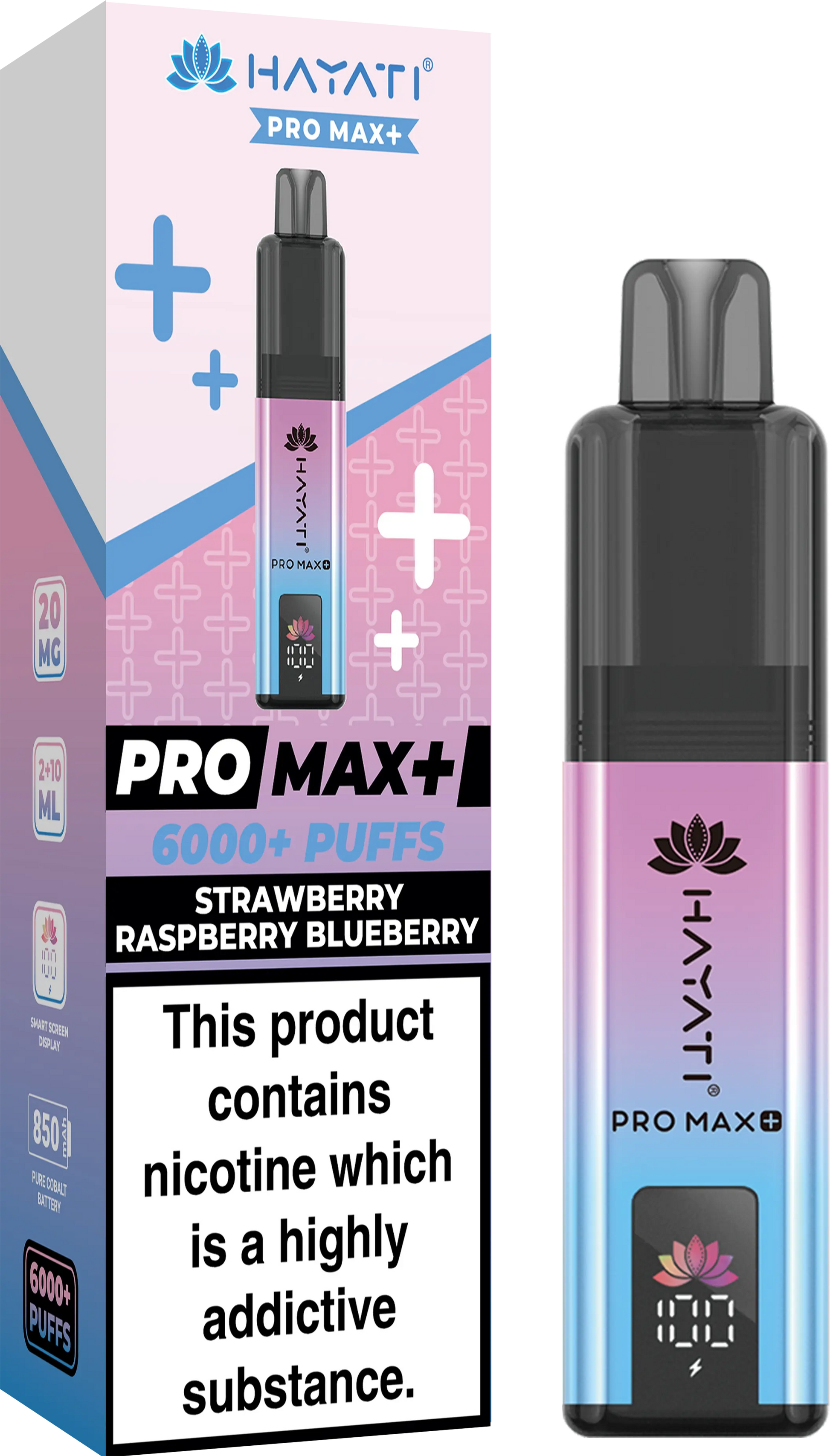 Hayati Pro Max+ 6000 Puff Pod Kit Hayati