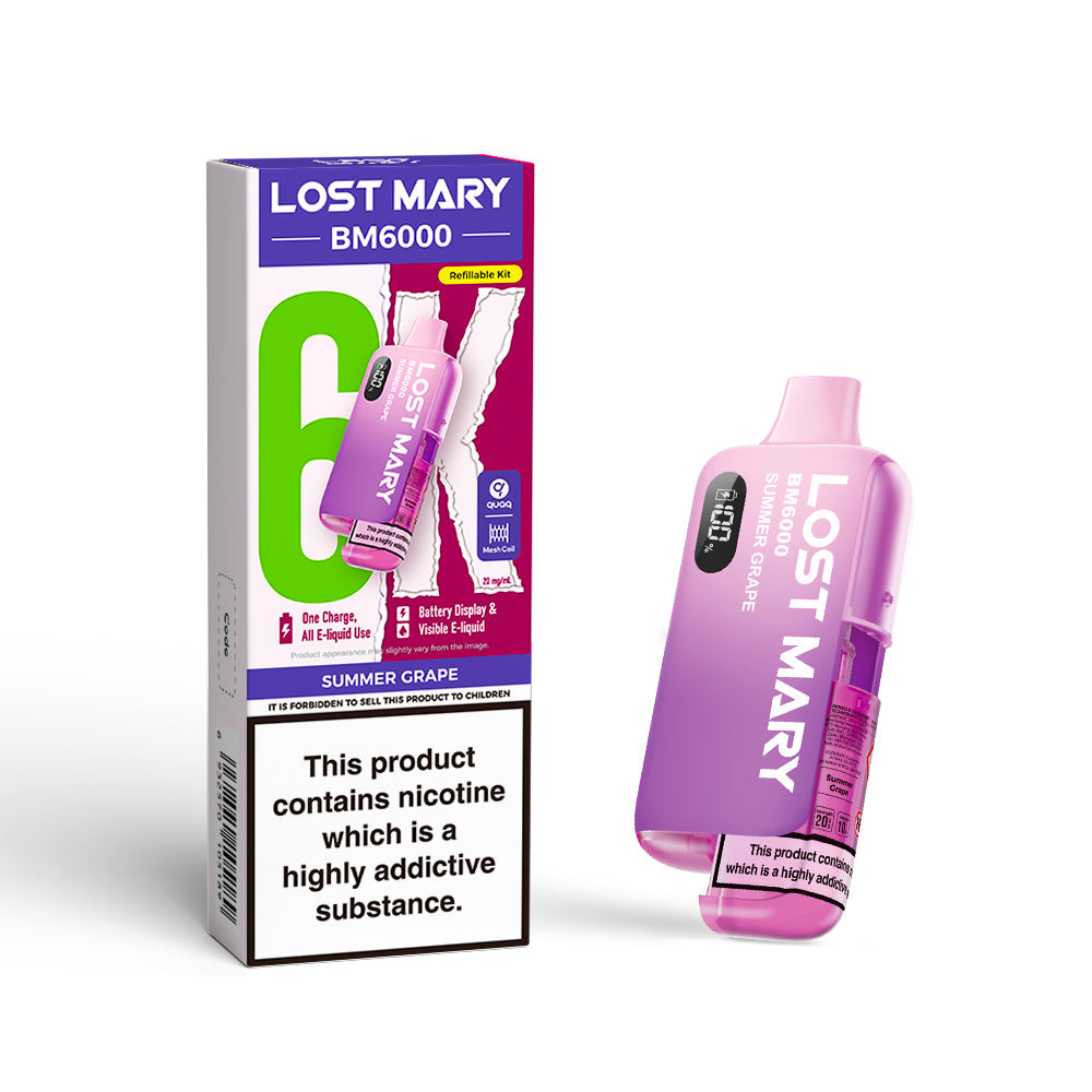 Lost Mary BM6000 Pod Rechargeable Kit