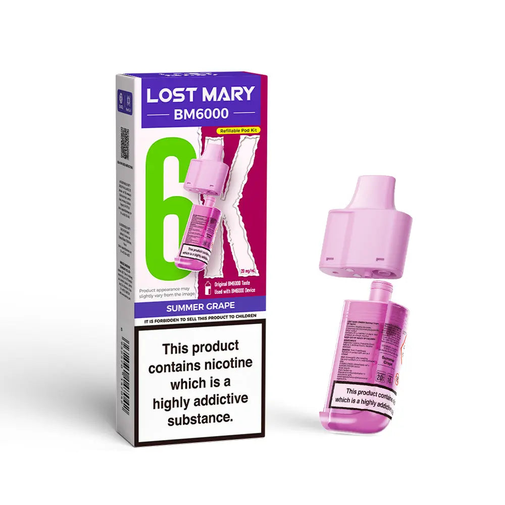 Lost Mary BM6000 Prefilled Pod 20mg Lost Mary