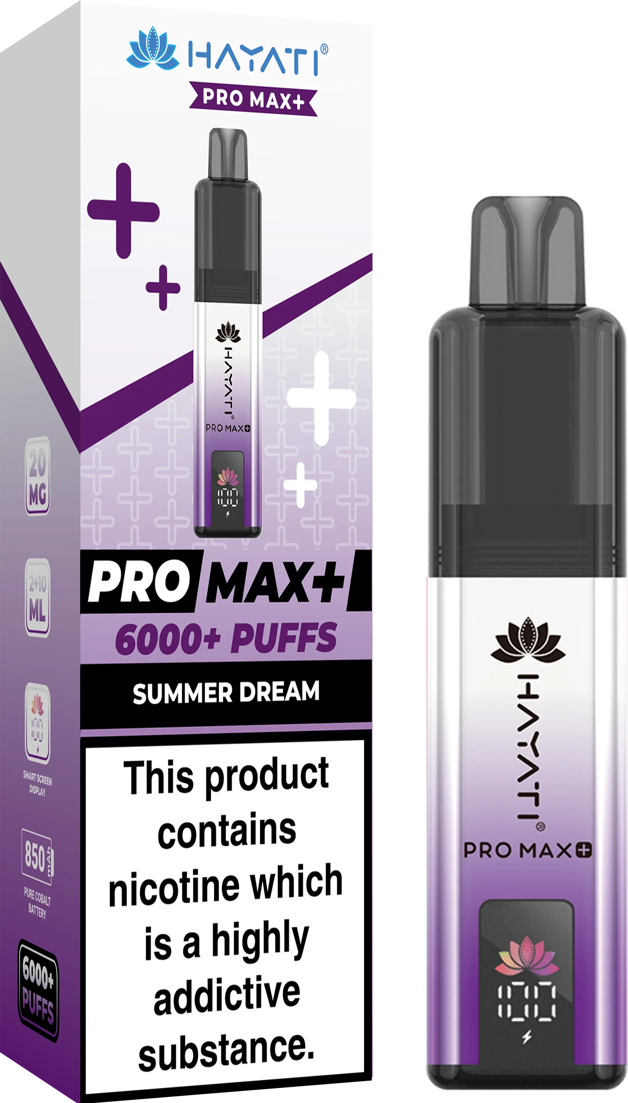 Hayati Pro Max+ 6000 Puff Pod Kit Hayati