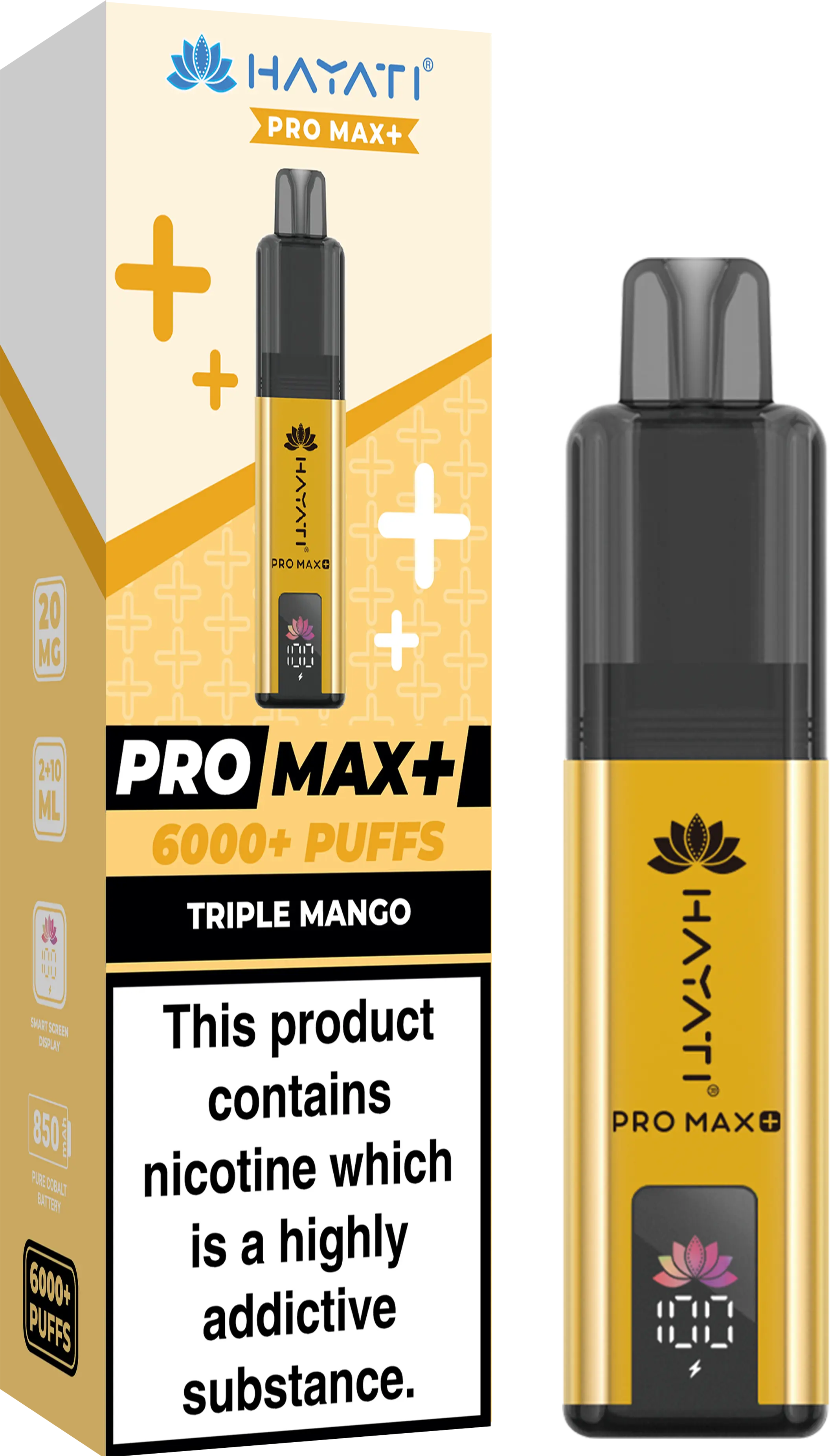 Hayati Pro Max+ 6000 Puff Pod Kit Hayati