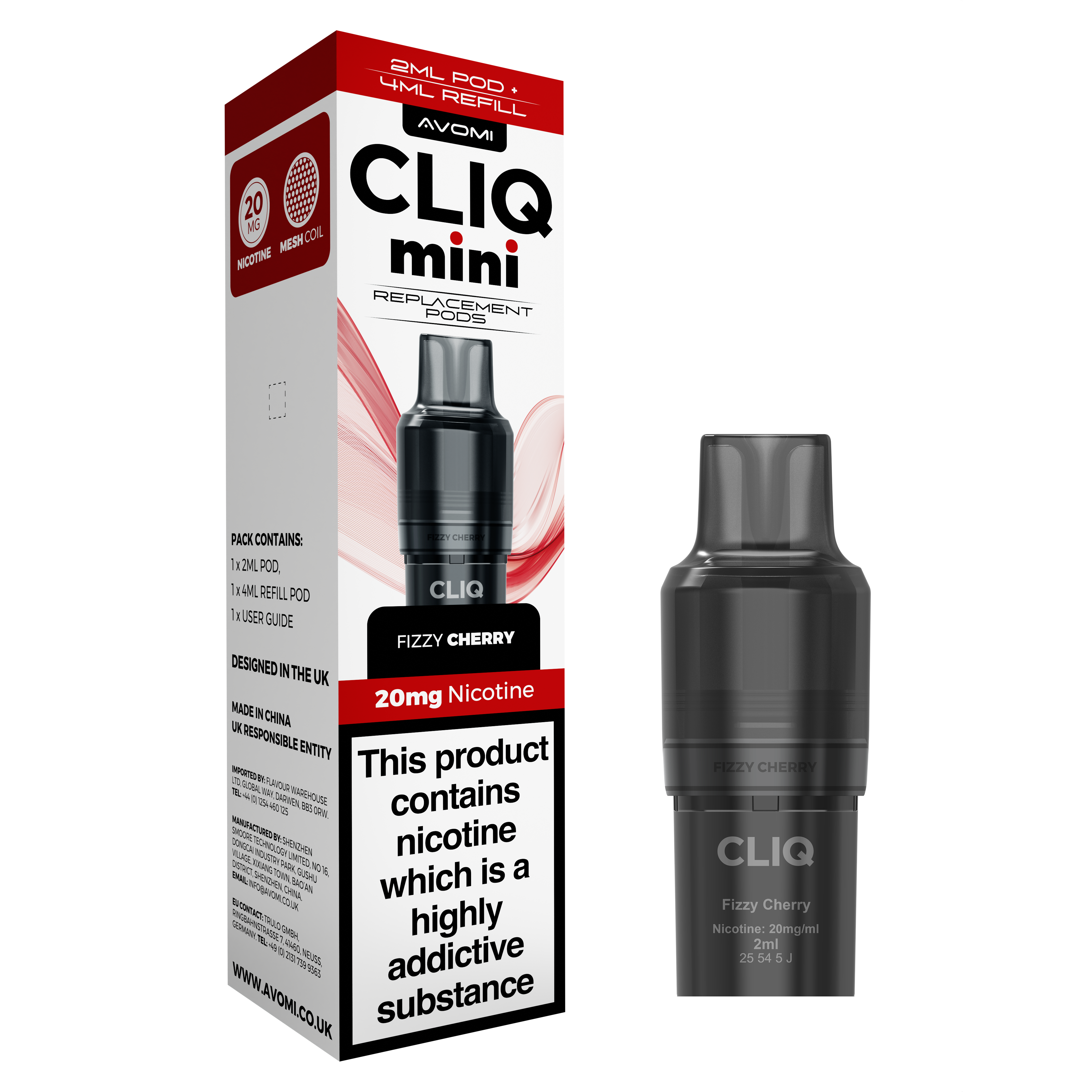 Avomi CLIQ Mini Prefilled Pods