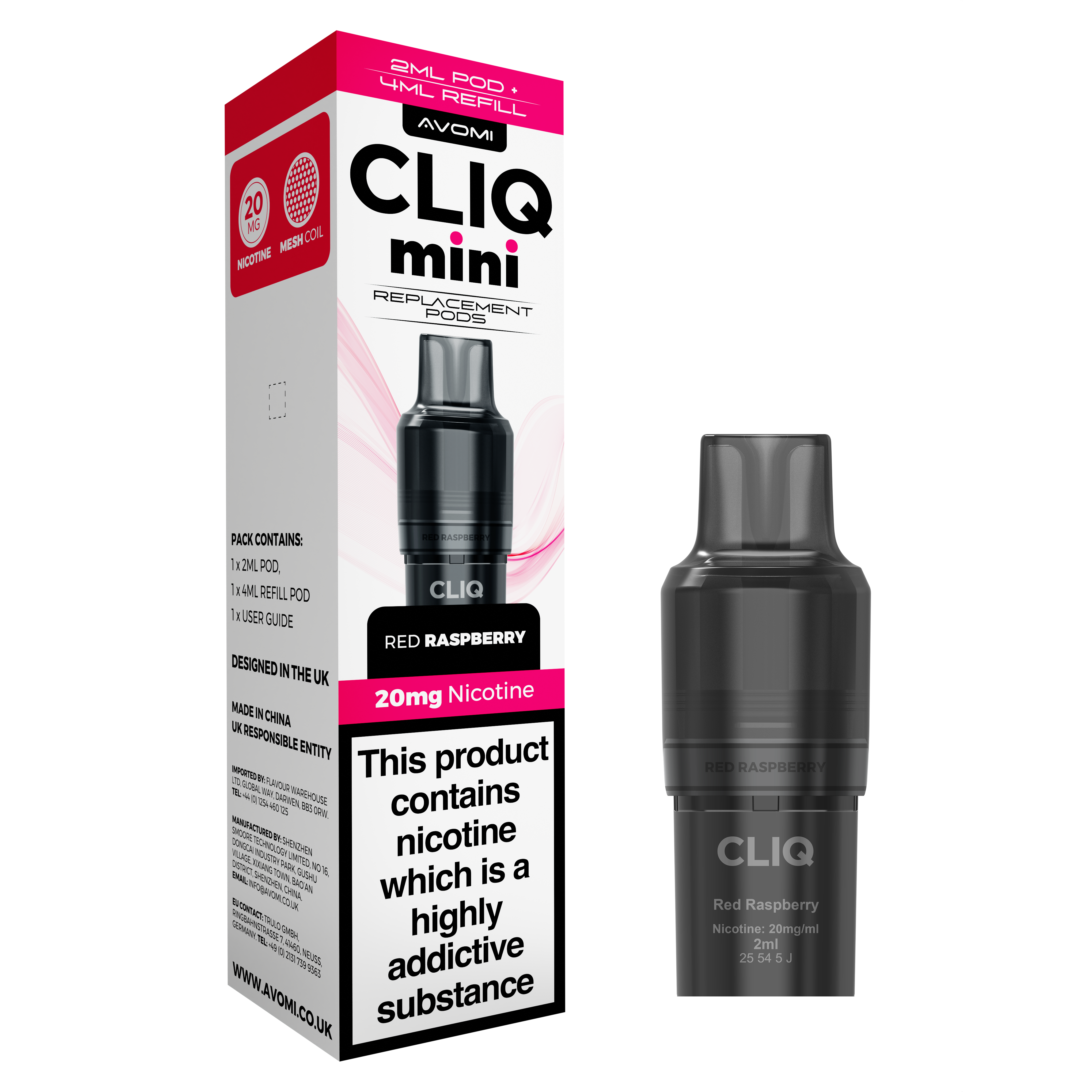 Avomi CLIQ Mini Prefilled Pods