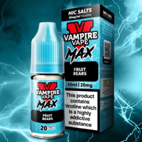 Vampire Vape Max Nic Salts 20mg UK Vape Kings