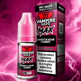 Vampire Vape Max Nic Salts 20mg UK Vape Kings