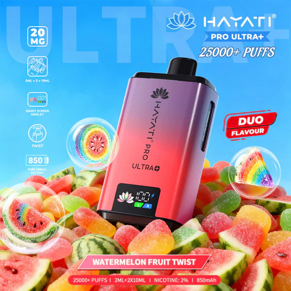 Hayati Pro Ultra Plus 25K Prefilled Vape Kit