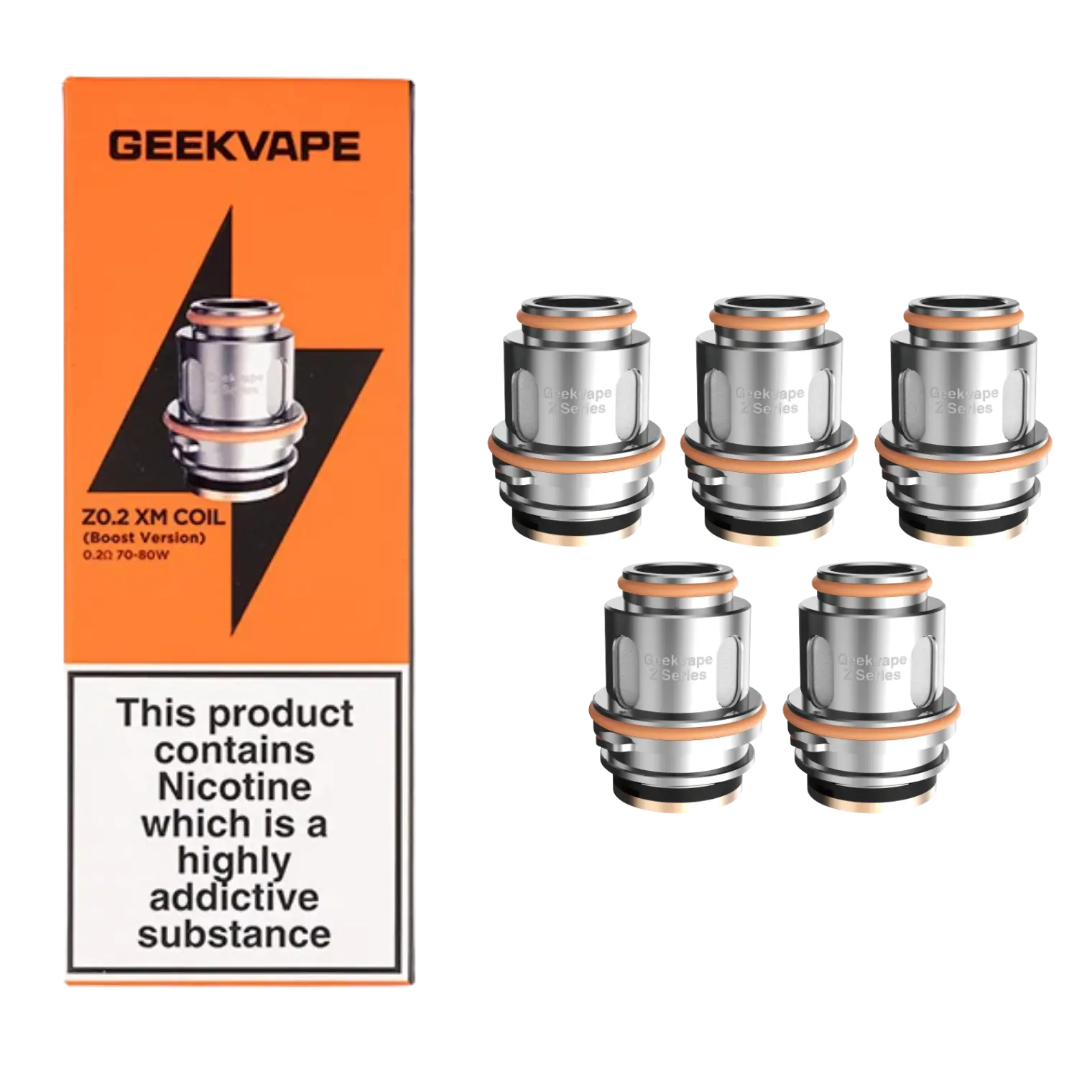 Geekvape Z XM (Zeus) Boost Replacement Coils - 5 Pack GeekVape