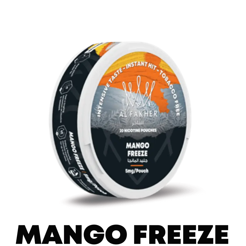 Al Fakher (UAE) Nicotine Pouch 20mg 20pcs/pack - Mango Freeze image