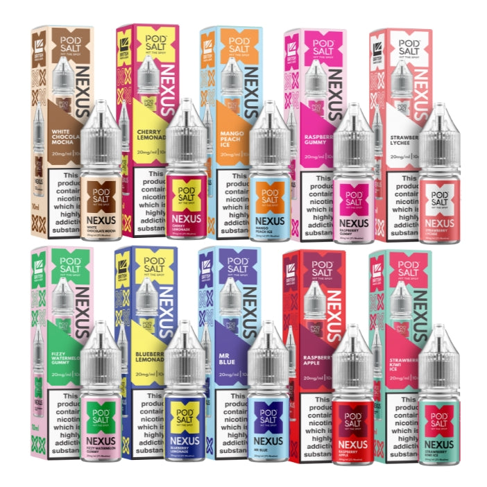 Pod Salt NEXUS Nic Salts 10ml - 5mg image 0