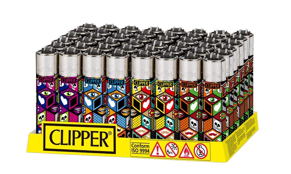 Clipper Lighters 48PK   Mixed