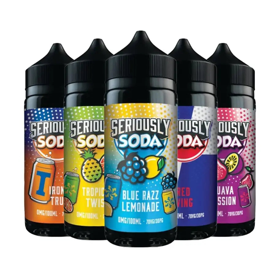 Seriously Soda by Doozy Vape 100ml Shortfill E-Liquid  70/30 VG/PG image 0