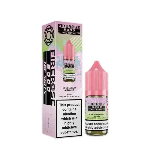 Elux Firerose 5000 Nic Salts 10ml - 20MG - Bubblegum Airways image