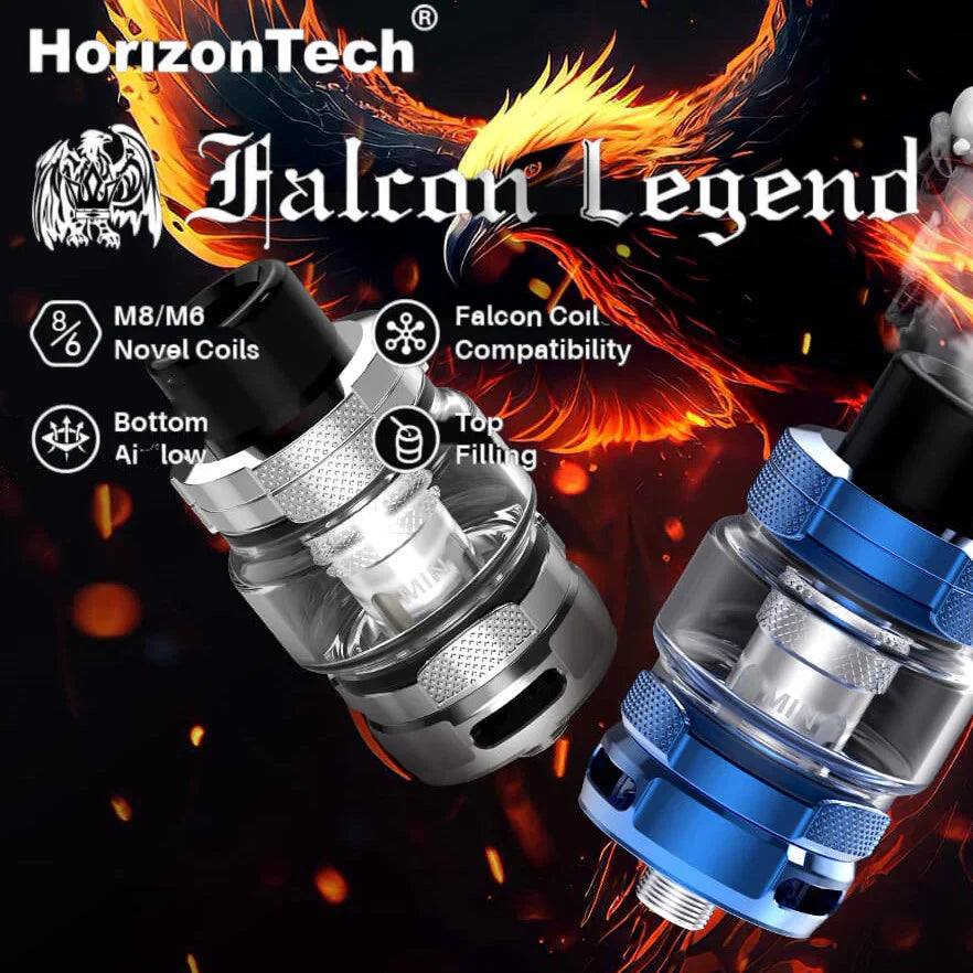 HorizonTech Falcon Legend Sub Ohm Tank | Free Bubble Glass