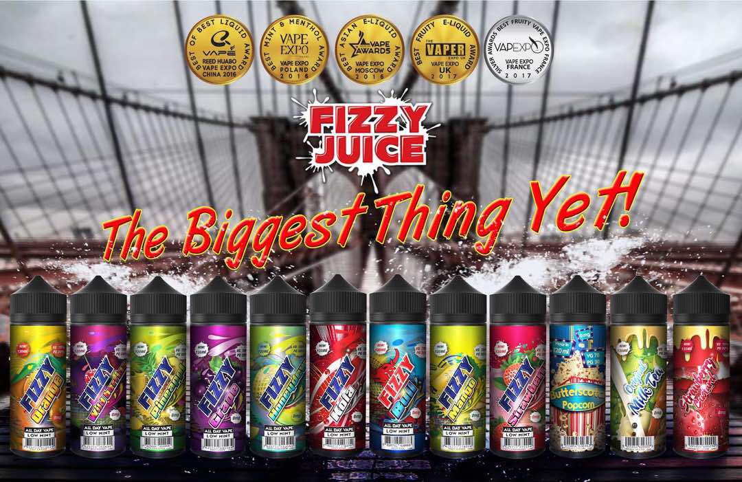 Fizzy E Liquid 120ml shortfill by Mohawk & Co.