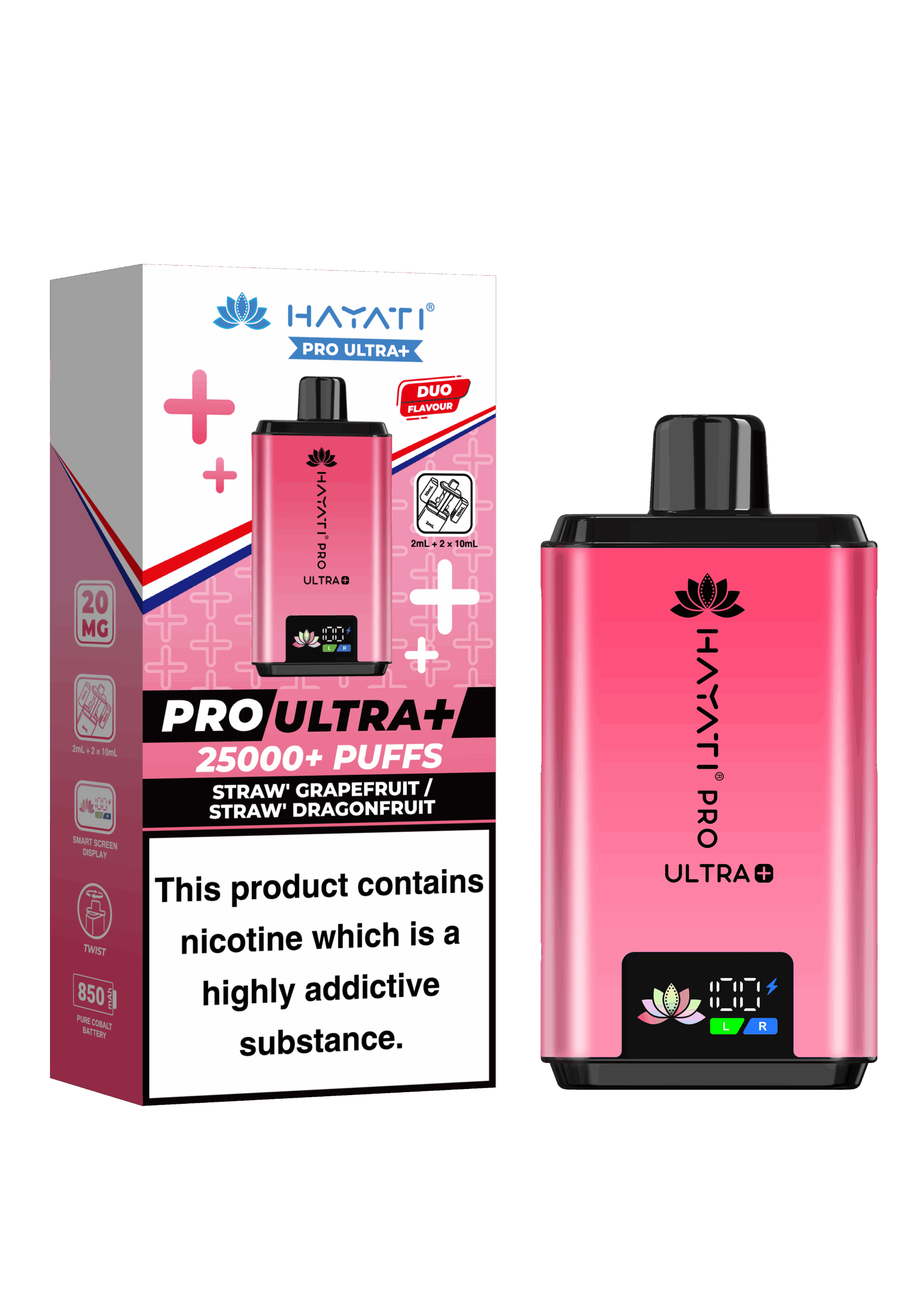 Hayati Pro Ultra Plus 25K Prefilled Vape Kit