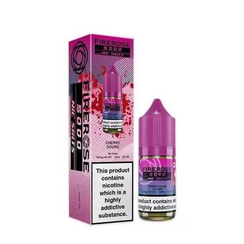 Elux Firerose 5000 Nic Salts 10ml - 10MG - Cherry Sours image
