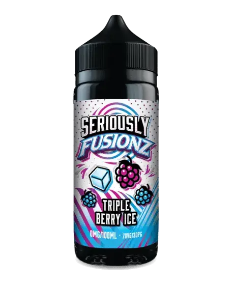 Seriously Fusionz by Doozy 100ml 70/30 VG/PG E-Liquid Shortfill - Triple Berry Ice image