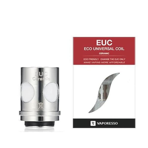Vaporesso EUC Universal Ceramic Replacement Coils - 0.5 Ohm - 5 PCS/Pack