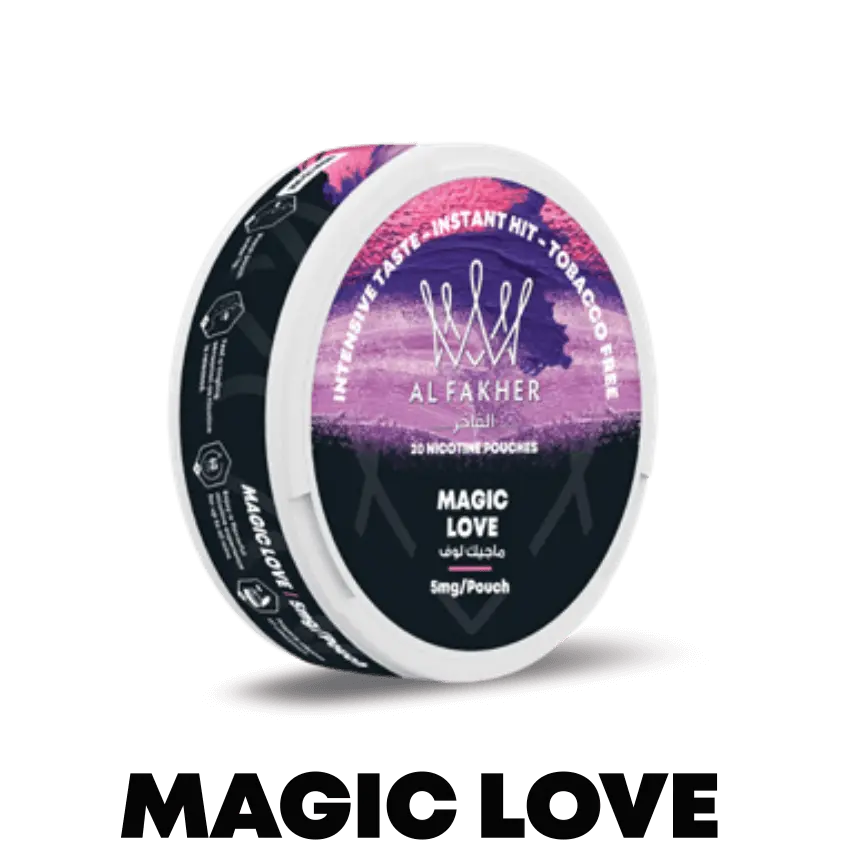 Al Fakher (UAE) Nicotine Pouch 20mg 20pcs/pack - Magic Love image