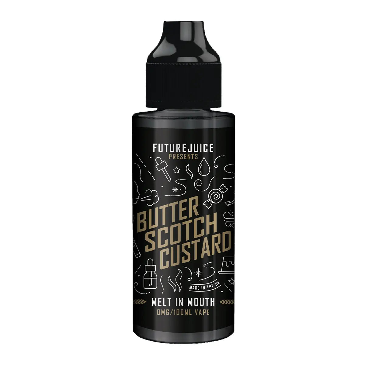Future Juice 100ml 70/30 VG/PG E-Liquid Shortfill - Butterscotch Custard image