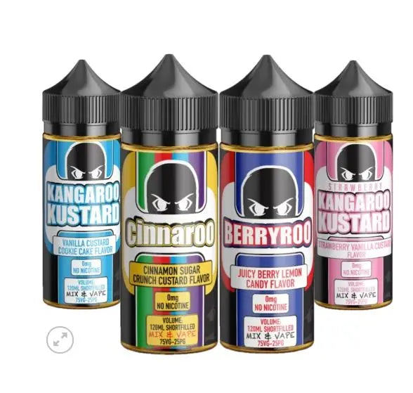Kangaroo Kustard 100ml Shortfill E-liquids  70/30 VG/PG image 0