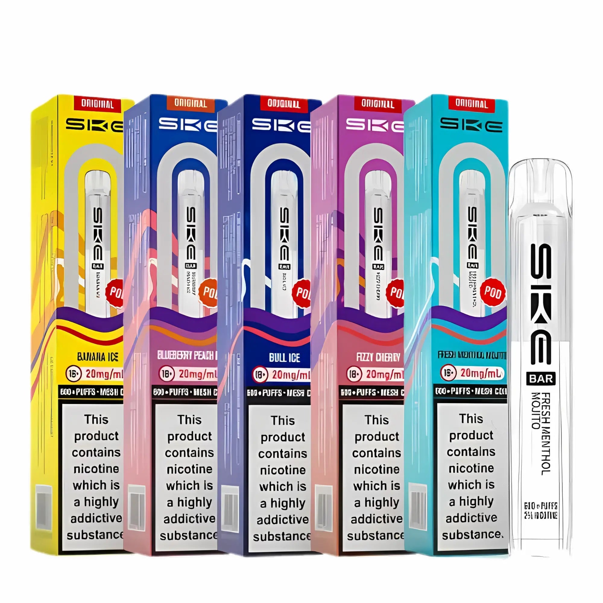 SKE Bar 600 Prefilled Pods image 0