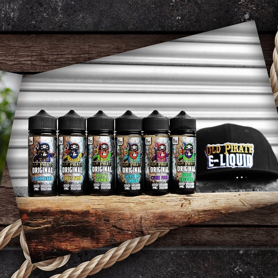 Old Pirate E-Liquid 120ML Shortfill E-liquids - Original Series