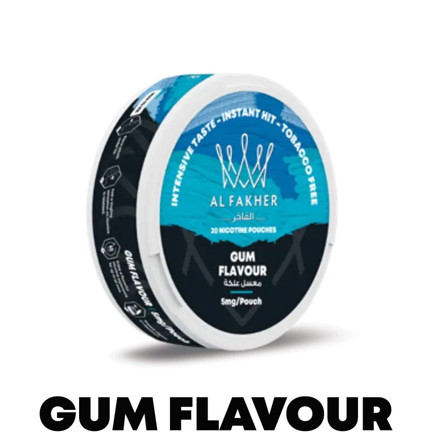 Al Fakher (UAE) Nicotine Pouch 20mg 20pcs/pack - Gum Flavour image