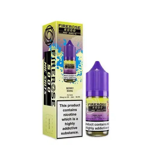 Elux Firerose 5000 Nic Salts 10ml - 20MG - Berry Bang image