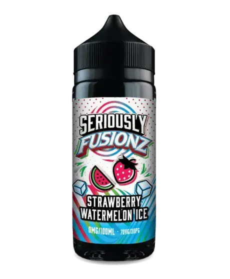 Seriously Fusionz by Doozy 100ml 70/30 VG/PG E-Liquid Shortfill - Strawberry Watermelon Ice image